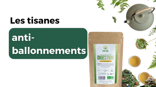 tisane anti ballonnement bio digestion POP CBD