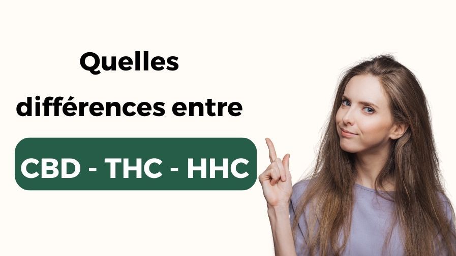 CBD, THC et HHC, quelles sont leurs différences ?