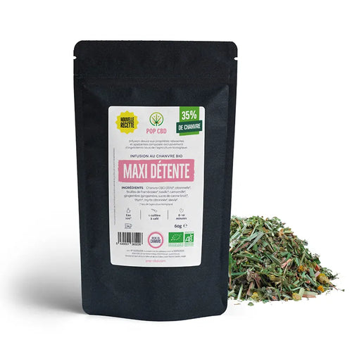 INFUSION CBD BIO : MAXI DETENTE
