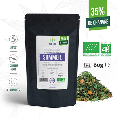 INFUSION CBD BIO : SOMMEIL